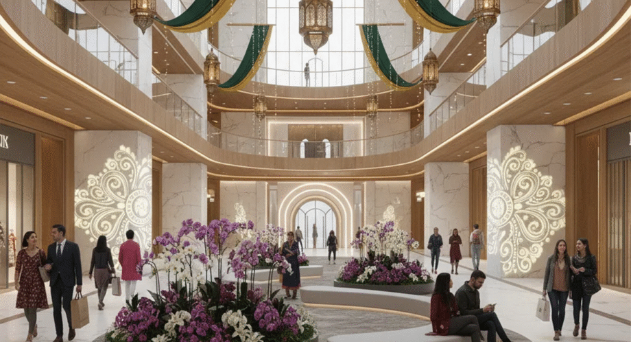 COMMERCIAL SPACES FOR FESTIVAL SEASON